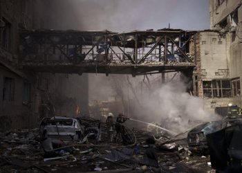 Харьков после вчерашнего обстрела