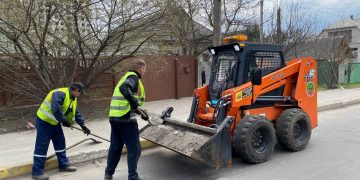 Улица Вокзальная в городе Буча