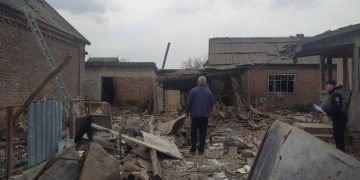 Россияне обстреливают Донецкой области