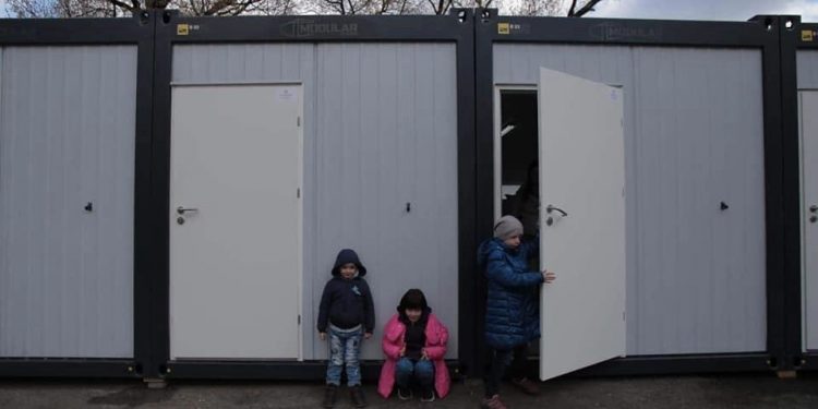 Открыли первый модульный городок