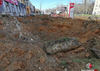 Последствия ночных обстрелов Николаева