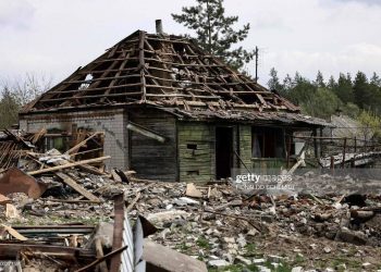 Яцковка Донецкой области после боев