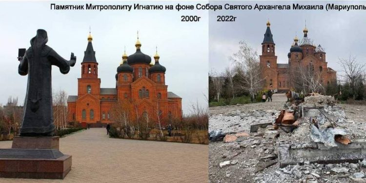 Уничтожили памятник основателя Мариуполя