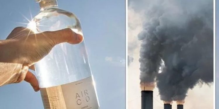 В США создали водку из парниковых газов