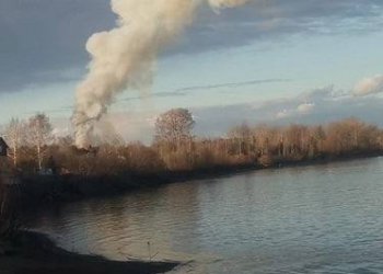 В Перми горит пороховой завод!