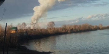 В Перми горит пороховой завод!