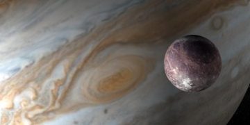Неизвестный объект мог врезаться в спутник Юпитера