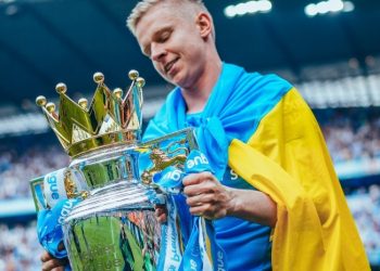 Зинченко расплакался, празднуя победу “Манчестер Сити”