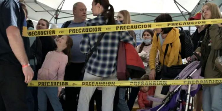 США не пропускают украинцев через границу