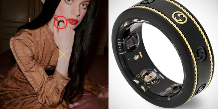 Gucci представила умное кольцо из титана