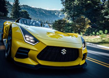 Яркий  и компактный спорткар Suzuki