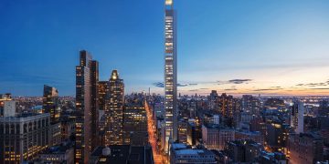 Самый тонкий небоскрёб в мире!