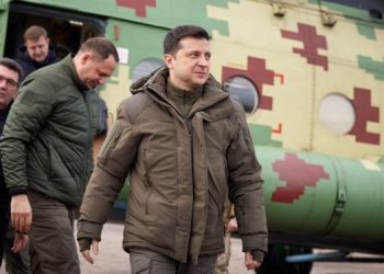 Зеленский тайно посетил Лисичанск