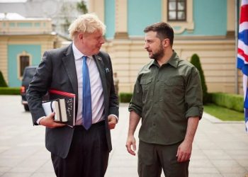 Джонсон неожиданно приехал в Киев