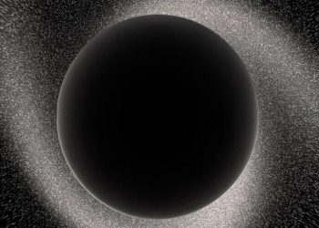 Оптическая иллюзия заставляет видеть растущую черную дыру