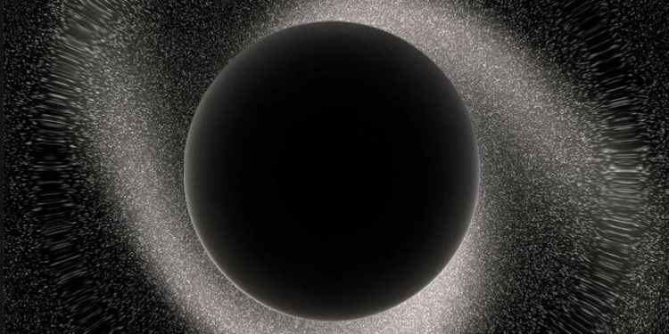 Оптическая иллюзия заставляет видеть растущую черную дыру