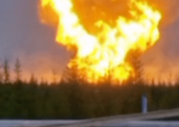 В России горит крупнейшее газовое месторождение