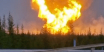 В России горит крупнейшее газовое месторождение