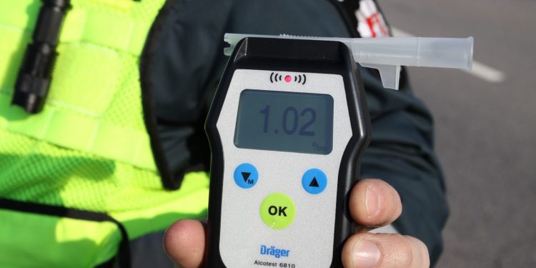 В Киеве задержали пьяного водителя-рекордсмена