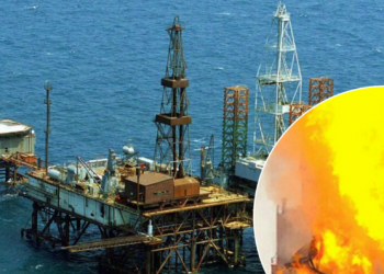 Газовые “вышки Бойко” пострадали от обстрела