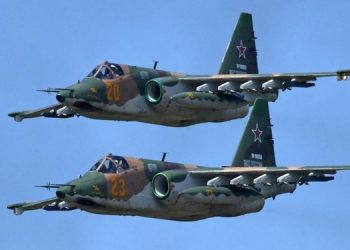 Под Запорожьем поразили два российских штурмовика