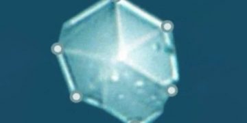 Внеземной тип кристаллов из Челябинского метеорита