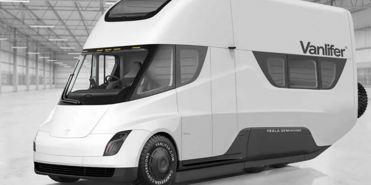 Tesla выпустит необычный дом на колесах