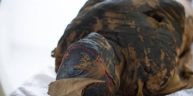 У беременной мумии обнаружили рак