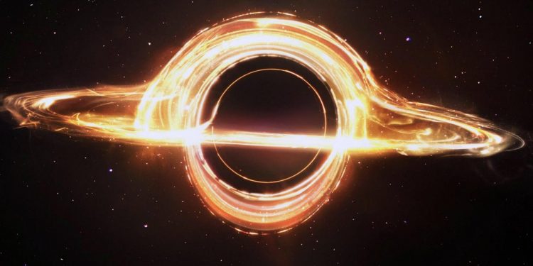 Зафиксировано странное поведение черной дыры