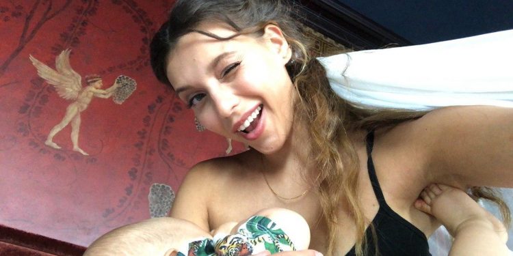 Регина Тодоренко рожала перед своим 3-летним сыном