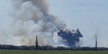 В Крыму прозвучала серия взрывов