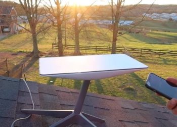 Взломал терминал Starlink от SpaceX