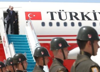 Эрдоган прилетел на переговоры с Путиным