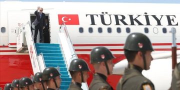 Эрдоган прилетел на переговоры с Путиным