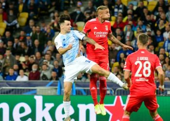 Киевское “Динамо” проиграло “Бенфике”