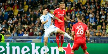 Киевское “Динамо” проиграло “Бенфике”