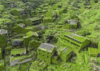 В Сети появились фото заброшенной китайской деревни