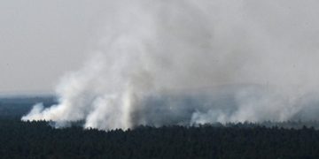На западе Берлина взорвался склад с боеприпасами