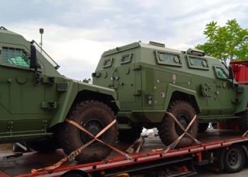 В Украину прибыла партия бронемашин MLS SHIELD