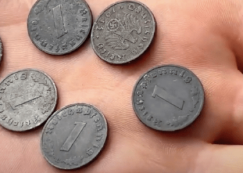 В польском дворце нашли монеты из клада эсэсовцев