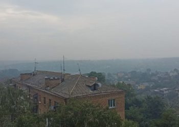 Киев накрыл сильный смог из-за пожаров