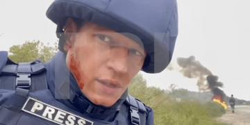 Взорвалось авто российских пропагандистов