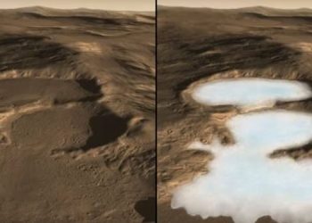 На Марсе когда-то были ледники