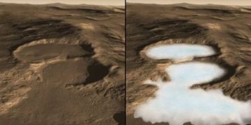 На Марсе когда-то были ледники