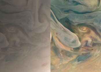 Как выглядит Юпитер в естественных цветах