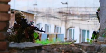 Батальон им. Кульчицкого вошел в Святогорск