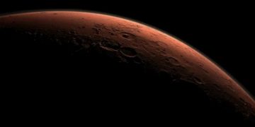 Сильная буря на Марсе утихла