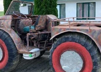 Украинец превратил старый “Запорожец” в вездеход