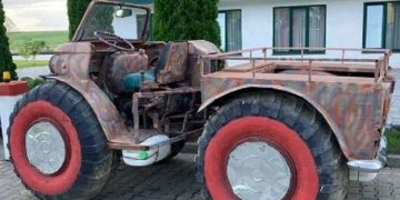 Украинец превратил старый “Запорожец” в вездеход