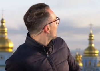 Обстрел Киева попал в прямой эфир телеканала ВВС